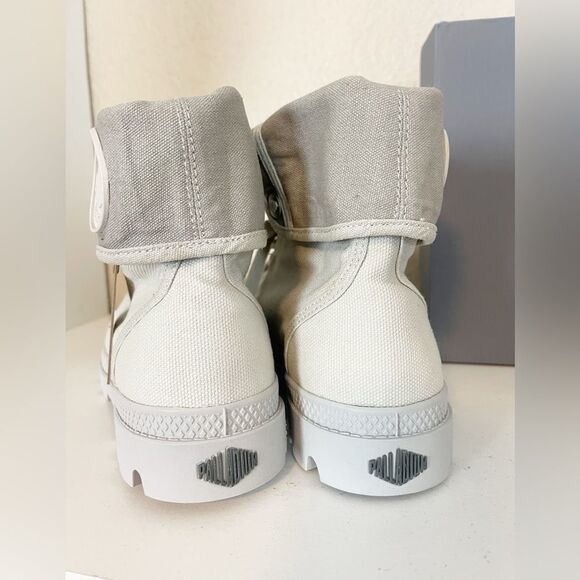 Palladium Men’s ‘Baggy’ sneaker Boots - Vapor/Metal - M8/W9.5 - Picture 4 of 16